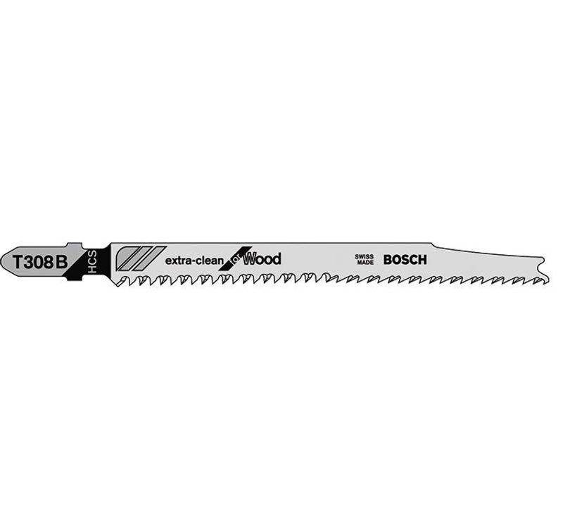 Bosch T308B Sticksågsblad för mjukt trä (5-P)