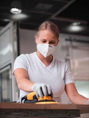 Mirka Abranet Nätslippapper 150mm 50st/frp - Effektiv Dammfri Slipning