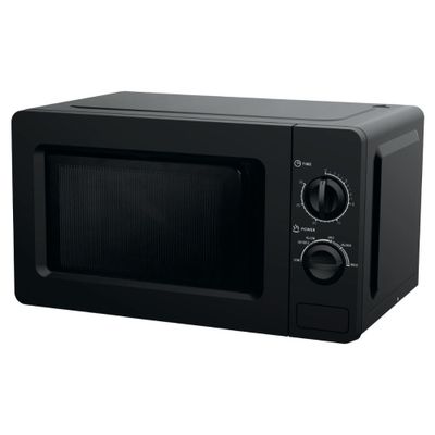 EMIRO MIKROVÅGSUGN SVART 700W MW-124745