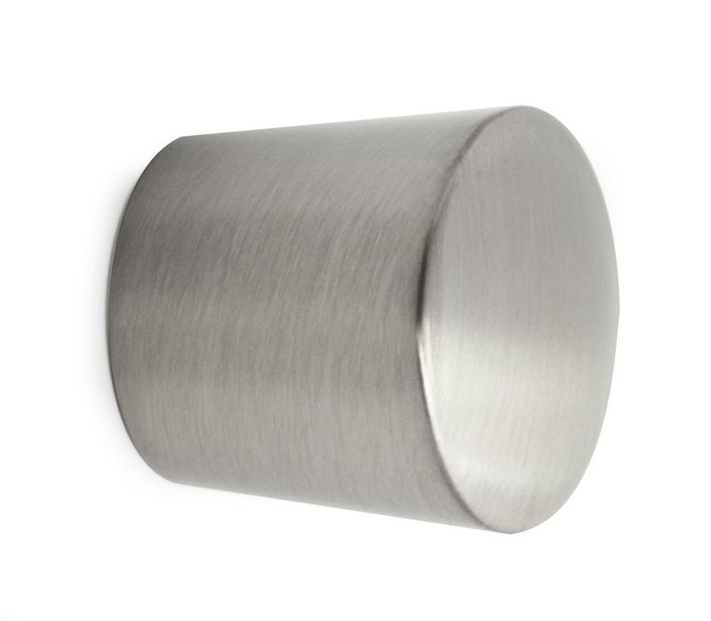 Habo Knopp Gabriel 24mm Borstad nickel SB