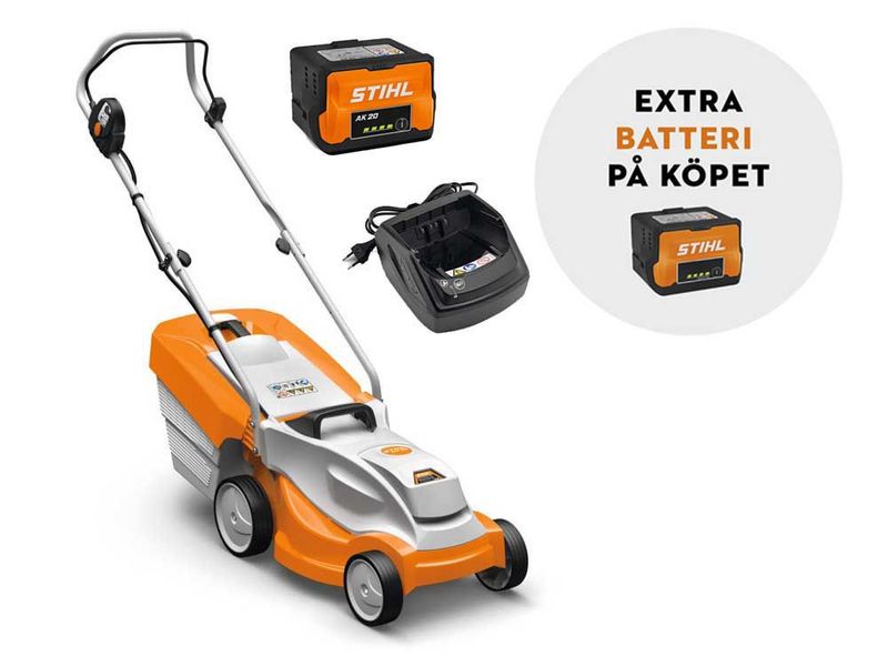 Stihl RMA 235 Set Gräsklippare Batteridriven (1x3,9ah) - AK20/AL101)
