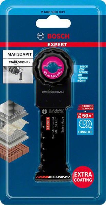 Bosch Expert MultiMax MAII 32 APIT blad för multiverktyg 32 mm