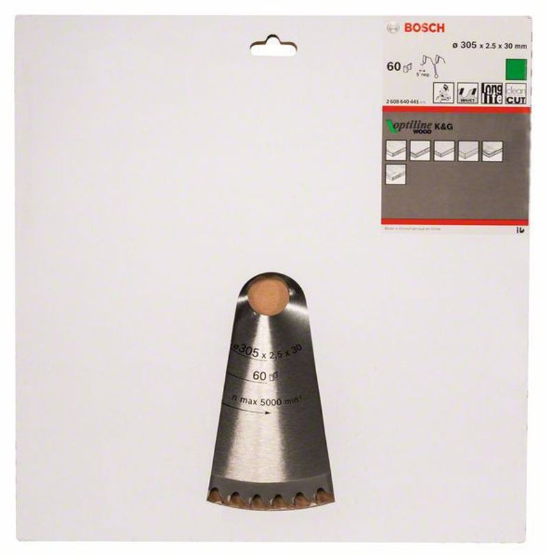 Bosch Sågklinga 305mm 60T (Universalkapning)