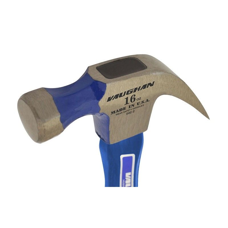 Vaughan Snickarhammare Glasfiberskaft Böjd Klo (16 Oz)