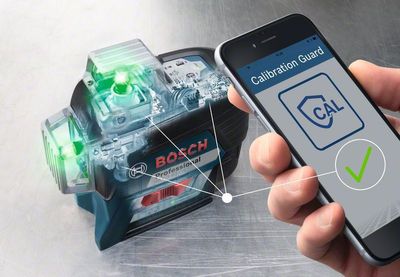 Bosch GLL 3-80 CG SOLO Kors-/Linjelaser 3x360° Grön