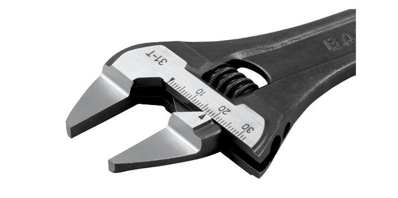 Bahco 31-T Skiftnyckel Hajfkäft med smala käftar 8"