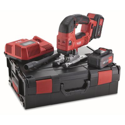 Flex Batteristicksåg JSB18.0-EC Set