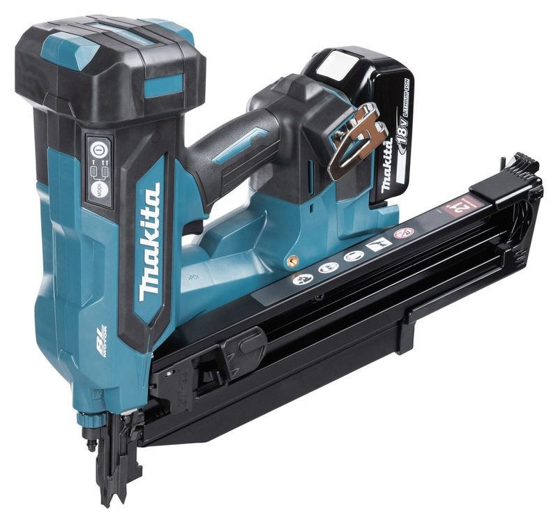 Makita DBN901ZK Spikpistol Rakbandad 18V LXT 21° 50-90mm (utan batteri)