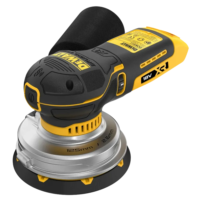 DeWalt DCW211N 18V XR Kolborstfri Excenterslip 125 mm (utan batteri)