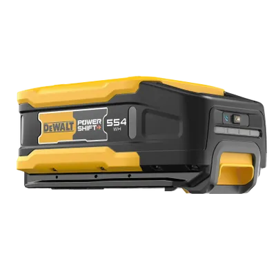 DeWalt DCBPS0554 POWERSHIFT batteri 554 Wh snett framifrån