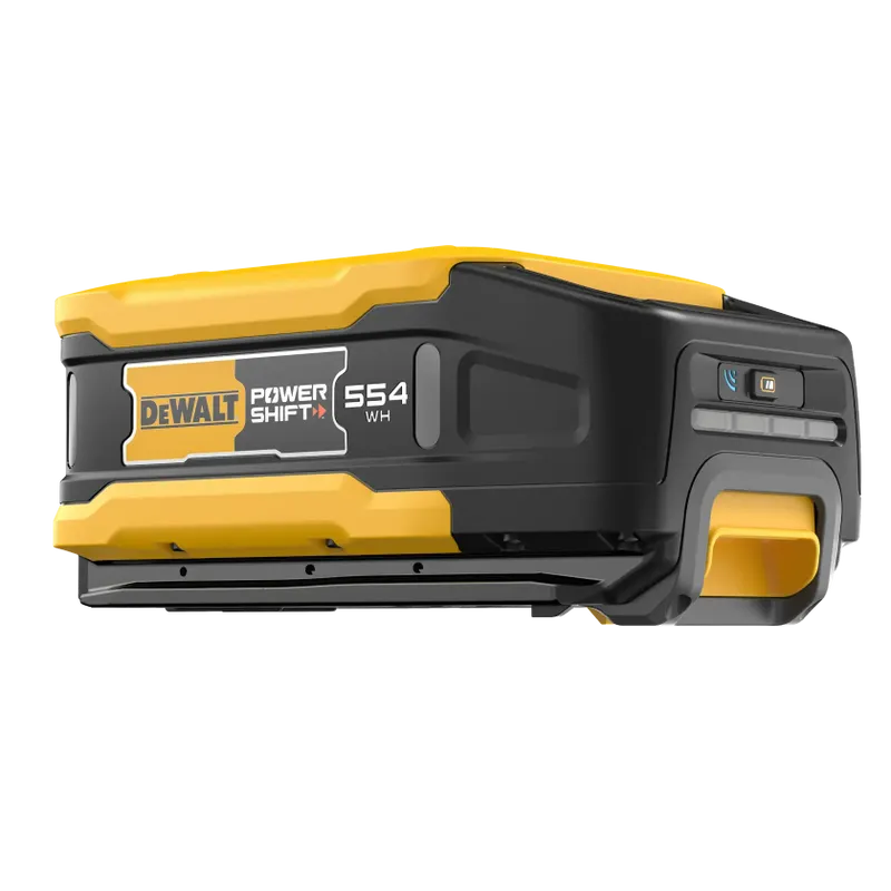 DeWalt DCBPS0554 POWERSHIFT batteri 554 Wh snett framifrån