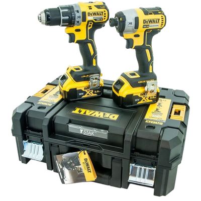DeWalt DCK268P2T Combokit 18V XR DCD791+DCF887 (2x5,0ah)