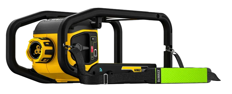 DeWalt DCPS320N POWERSHIFT betongvibrator bakifrån