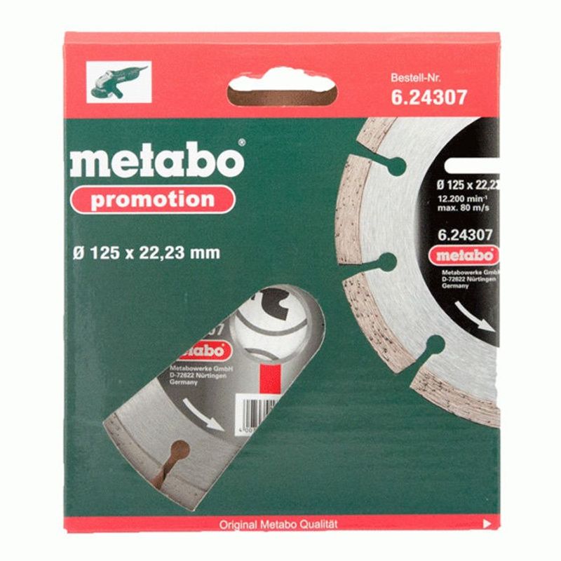 Metabo Diamantkapskiva Segmenterad (125mm)