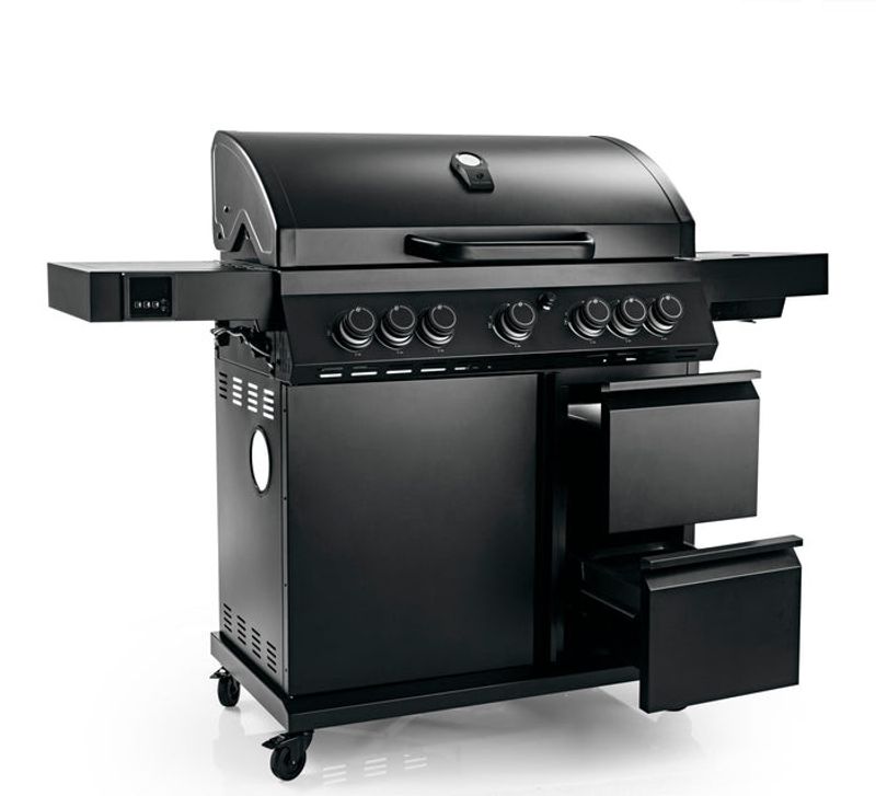 Landmann Cool Black 5.2 MaxX gasolgrill backburner 5-brännare