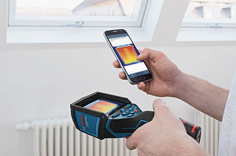 Bosch GTC 400 Termomätare/Värmekamera 12V (1x1,5ah)