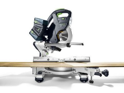 Festool Kap-/gersåg 18V KSC 60 EB 5,0 I-UG-Set (2x5,0ah)