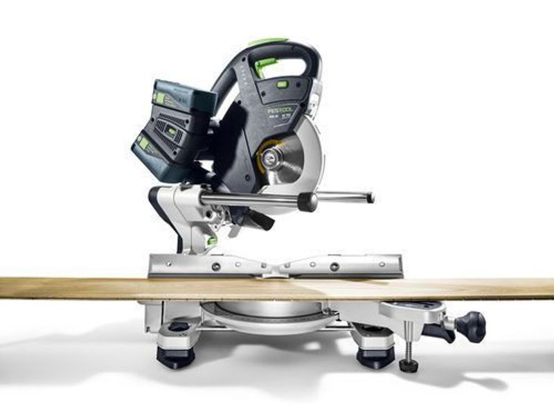 Festool Kap-/gersåg 18V KSC 60 EB 5,0 I-UG-Set (2x5,0ah)