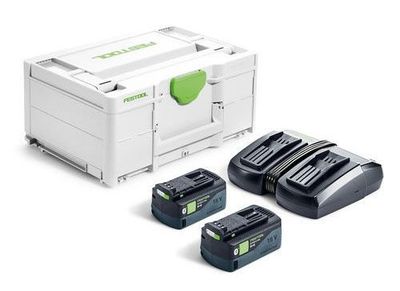 Festool Laddpaket SYS 18V 2x5,0/TCL 6 DUO