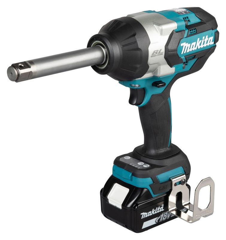 Makita DTW1005Z Mutterdragare 18V LXT 3/4" 1360 Nm lång nos (utan batteri)