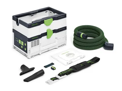 Festool Batteridriven dammsugare CLEANTEC CTLC SYS HPC 4,0 I-Plus 2x18V (4x4,0 Ah)