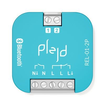 Plejd Relä 2-pol 13a mesh bluetooth REL-01-2P