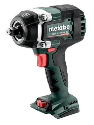 Metabo SSW 18 LTX 800 BL Mutterdragare 1/2" 18V (utan batterier)