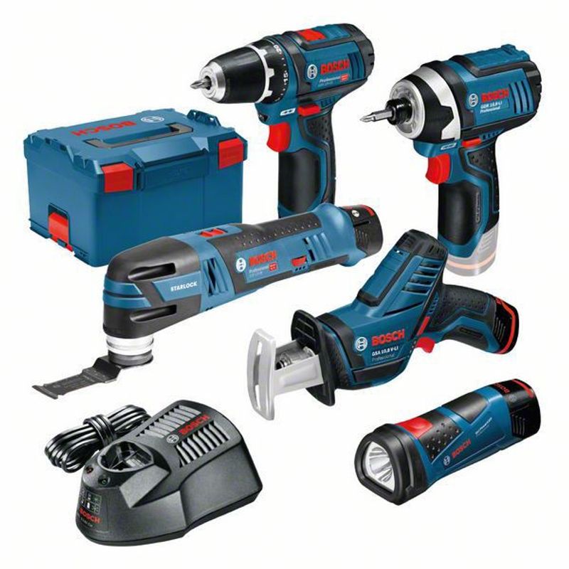 Bosch Monsterkit 12V SET GSR/GDR/GOP/GSA/GLI (3x2,0ah) (Utgått)