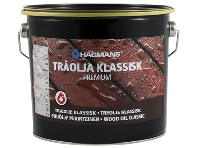 Hagmans Träolja 40262 Klassisk 3L