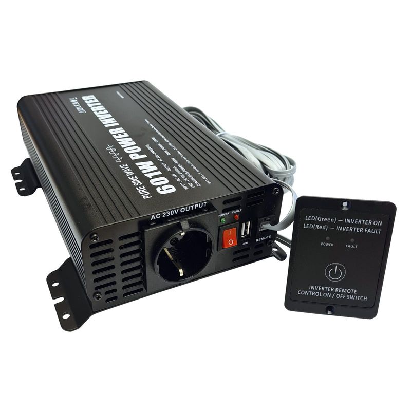 GYS omformare psw 601W RC-12V 600W/1200W