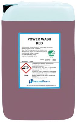 Innovateam power wash red 25 l fordonstvätt