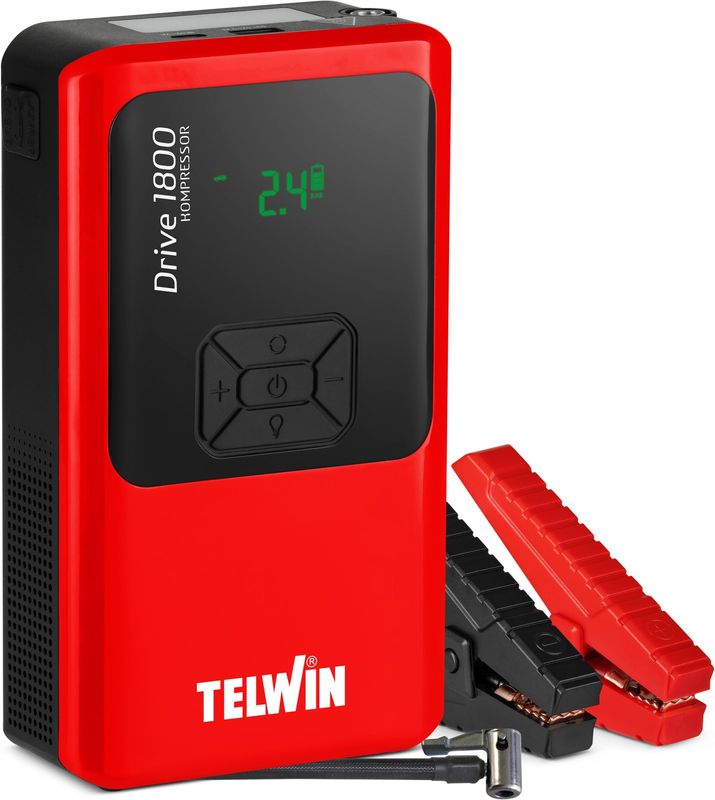 Gelins-KGK Telwin hjälpstart drive 1800 hjälpstart och kompressor