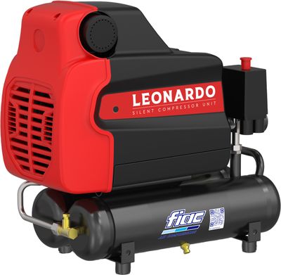 FIAC kompressor leonardo XSS138 1 hk 6 l 10 bar oljefri