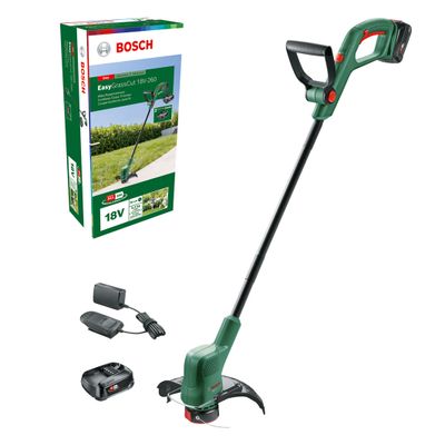 Bosch EasyGrassCut 18V-26 Batteridriven Grästrimmer 18V (1x2,5ah)
