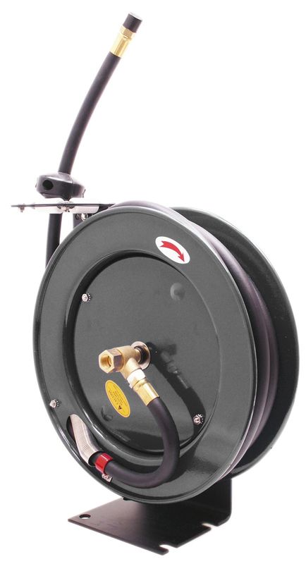 Gelins-KGK slangvinda luft 20 bar 3/8" 10 m öppen, 3805/1