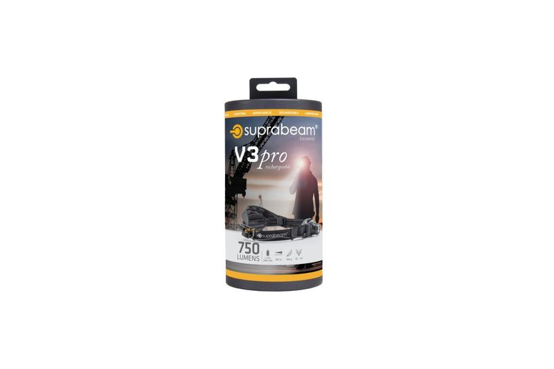 Suprabeam pannlampa V3PRO rechargeable 1000 LM