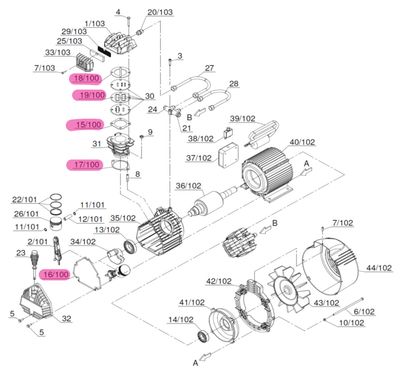 FIAC packningssats VX 300