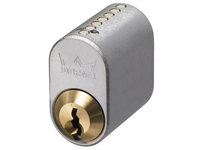 Dorma Låscylinder DC 4003 Mattkrom 5-Nycklar