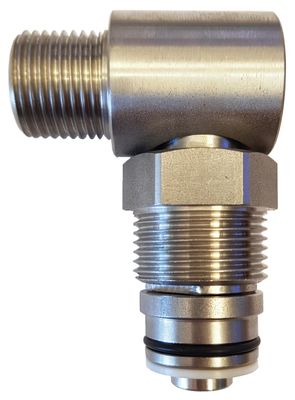 Flexbimec svirvel 1/2" 9016 rostfri