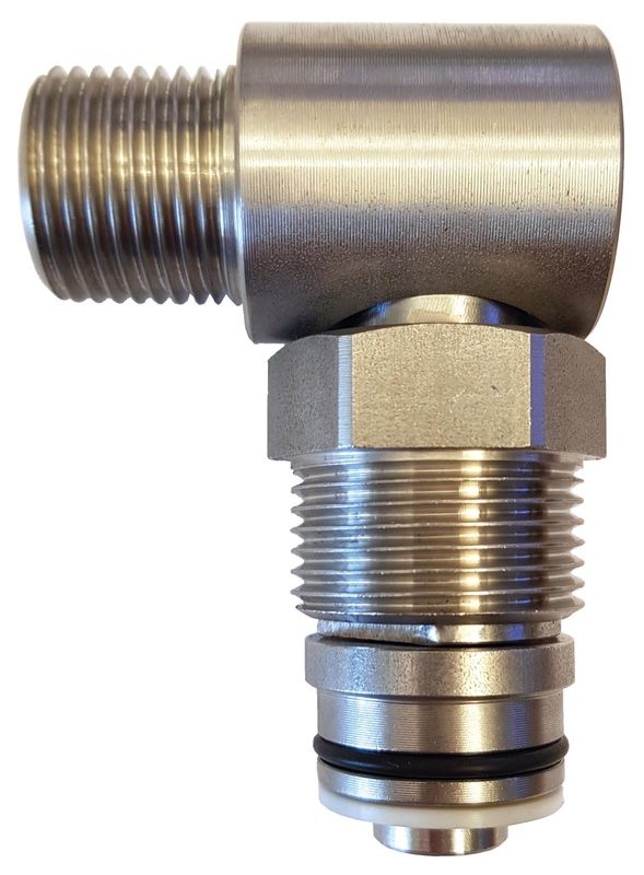 Flexbimec svirvel 1/2" 9016 rostfri
