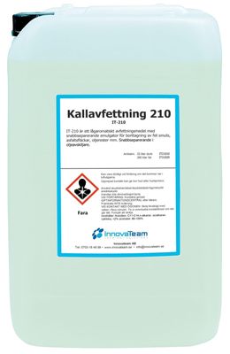 Innovateam kallavfettning 210 25 l