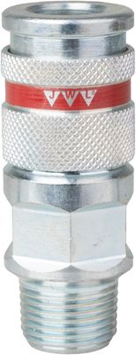 Gelins-KGK snabbkoppling 3/8" utv G euro JWL 430, 25 bar heavy duty
