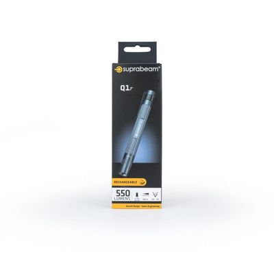 Suprabeam ficklampa Q1R 550 LM laddbar