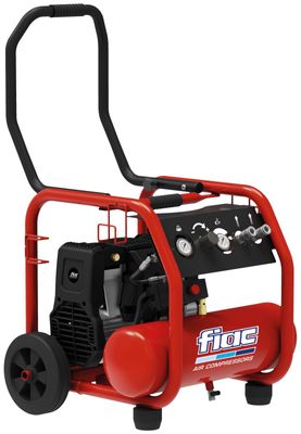 FIAC kompressor rollcage XS258 2 hk 10 l 9 bar oljefri hjulburen