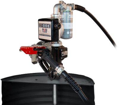 Gelins-KGK bensinpump fat atex kit 230V filter slang sugrör K33 mätare