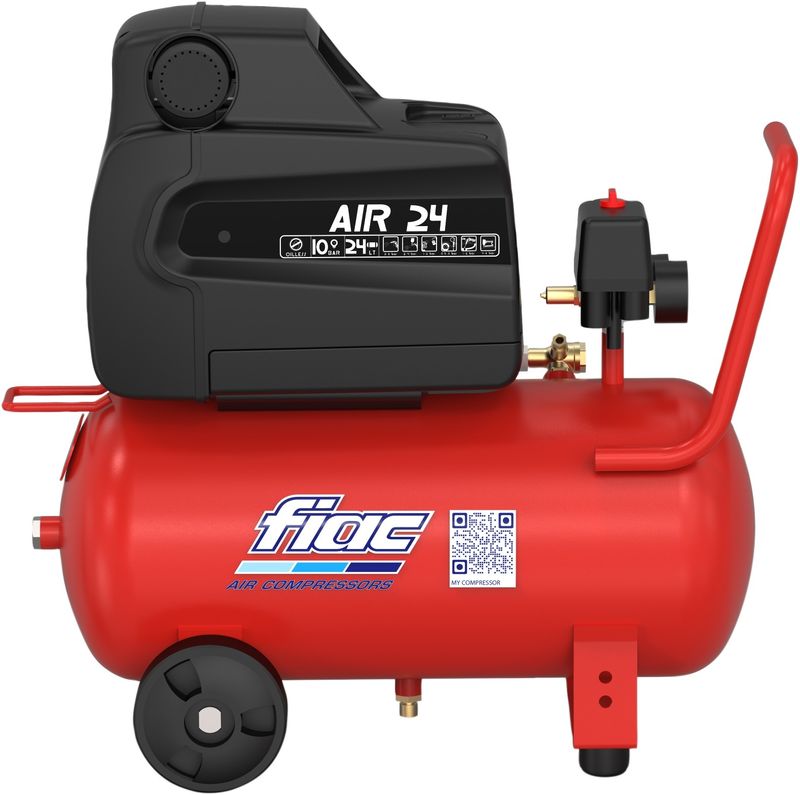 FIAC kompressor xss 228 2 hk 24 l 10 bar oljefri