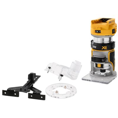DeWalt DCW600N Handöverfräs 18V XR 8mm (utan batteri)