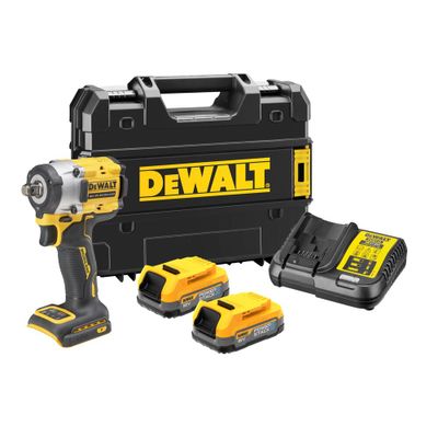 DeWalt DCF921E2T Mutterdragare 18V 1/2" XR  2 x Powerstack TSTAK