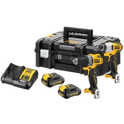 DeWalt DCK2110C2T Verktygspaket 12V XR (2x1,3Ah)