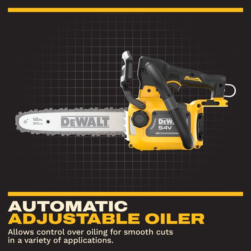 DeWalt DCMCST632X1 Kedjesåg Topphandtag 54V XR (1x9,0ah)